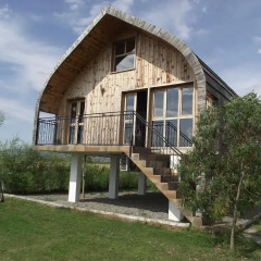 Отель Lake Shkodra Resort 3* Шале с различными типами кроватей фото 11