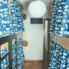 Отель Oportocean Кровать в общем номере двухъярусные кровати фото 8
