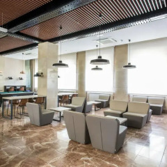 Отель Residencia Universitaria Barcelona Diagonal Барселона гостиничный бар