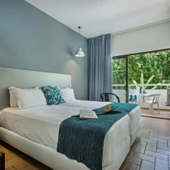 Carvi Beach Hotel 3* Стандартный семейный номер разные типы кроватей фото 3