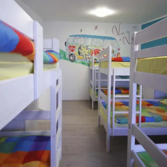 Pozitiv Hostel Кровать в общем номере с двухъярусной кроватью фото 3