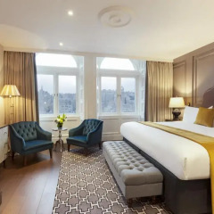 Hotel Indigo Edinburgh - Princes Street 4* Улучшенный номер с различными типами кроватей фото 2