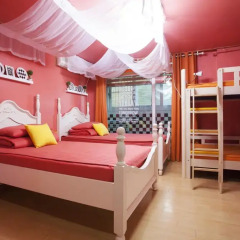 Отель Han River Guesthouse 2* Семейная студия с двуспальной кроватью фото 14