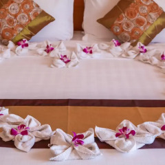 Ayarwaddy River View Hotel 3* Улучшенный номер с различными типами кроватей фото 4