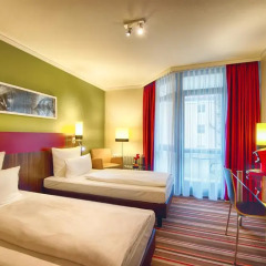 Отель Leonardo Hotel & Residenz München Германия, Мюнхен - 11 отзывов об отеле, цены и фото номеров - забронировать отель Leonardo Hotel & Residenz München онлайн комната для гостей фото 4