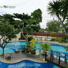 Отель Jomtien Garden Hotel & Resort Таиланд, Паттайя - отзывы, цены и фото номеров - забронировать отель Jomtien Garden Hotel & Resort онлайн бассейн фото 3