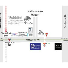 Rabbitat Hostel Бангкок городской автобус