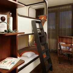 25hours Hotel HafenCity 4* Каюта разные типы кроватей фото 4