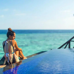 Отель Sun Aqua Vilu Reef бассейн фото 3