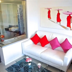 Апартаменты Chic Karon Studio Sea View комната для гостей фото 5