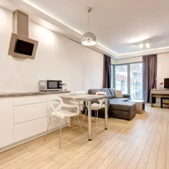 Апартаменты Dom & House - Apartments Waterlane Апартаменты с двуспальной кроватью фото 10