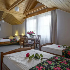 Отель Rezydencja Sienkiewiczówka 3* Стандартный номер с различными типами кроватей фото 6