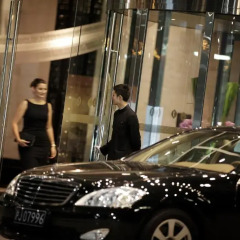 Отель InterContinental Shanghai Jing’ An городской автобус