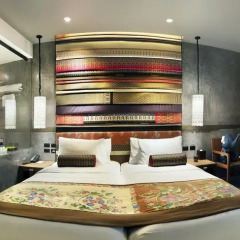 Отель Nook Dee Boutique Resort, Kata Beach by Andacura 5* Улучшенный номер с двуспальной кроватью фото 7