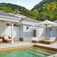 Отель Sugar Beach, A Viceroy Resort 5* Вилла Делюкс с различными типами кроватей фото 3