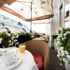 Отель Arenberg Boutique Zentrum Вена питание фото 2