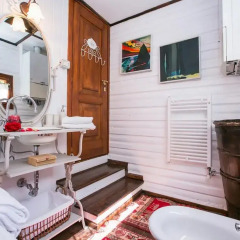 Отель Argegno Chalet Скиньяно ванная фото 2