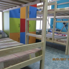 Hostel Laim Кровать в мужском общем номере с двухъярусной кроватью