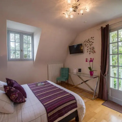 Отель Bed & Breakfast Les Orchidées à Saumur Сомюр комната для гостей фото 3