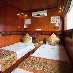 Отель Halong Golden Bay Cruise комната для гостей фото 4
