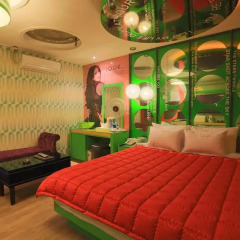 Haeundae Grimm Hotel 2* Номер Делюкс с различными типами кроватей фото 8