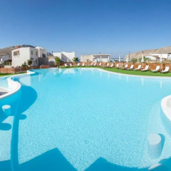 Отель H Hotel Pserimos Villas Греция, Калимнос - отзывы, цены и фото номеров - забронировать отель H Hotel Pserimos Villas онлайн бассейн фото 2