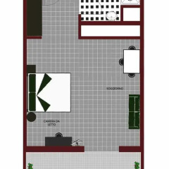 Отель ApartHotel Quadra Key 4* Стандартный номер с различными типами кроватей фото 14