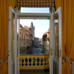Отель Ventana Hotel Prague Чехия, Прага - 3 отзыва об отеле, цены и фото номеров - забронировать отель Ventana Hotel Prague онлайн балкон