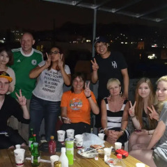 Отель Able Guesthouse Hongdae гостиничный бар