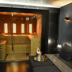 Отель Chambre Avec Jacuzzi Sauna Privatif Улучшенные апартаменты фото 25