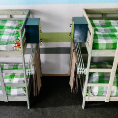 Hostel Kaiman Кровать в общем номере с двухъярусной кроватью фото 2