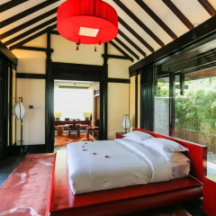 Отель Banyan Tree Lijiang 5* Вилла с различными типами кроватей фото 12