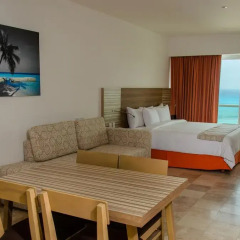 Отель Krystal Cancun Мексика, Канкун - 2 отзыва об отеле, цены и фото номеров - забронировать отель Krystal Cancun онлайн комната для гостей фото 8
