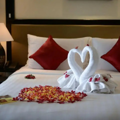 Отель Andaman White Beach Resort 4* Вилла с различными типами кроватей фото 23