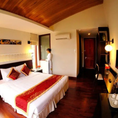 Отель Vinh Hung Emerald Resort 3* Номер Делюкс с различными типами кроватей фото 4