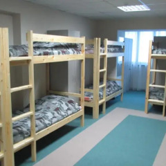 Хостел 4&4 Кровать в общем номере фото 11