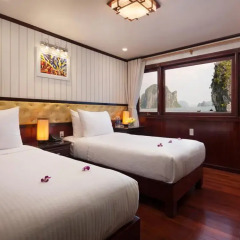 Отель Halong Silversea Cruise 3* Номер категории Премиум с различными типами кроватей