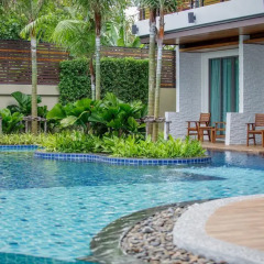 Отель Aqua Resort Phuket 4* Стандартный номер с двуспальной кроватью фото 9