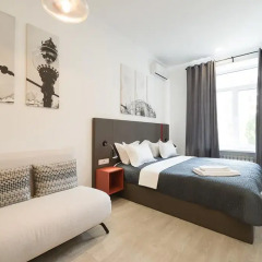 Гостиница Partner Guest House Khreschatyk 3* Студия разные типы кроватей фото 23