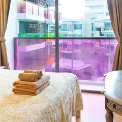 Отель Rocco Huahin Condominium Апартаменты с 2 отдельными кроватями фото 32