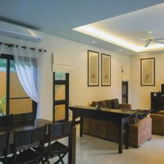 Отель Two Villas Holiday Oriental Style Layan Beach 4* Вилла с различными типами кроватей фото 11