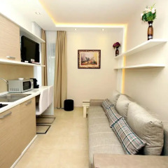 Отель Butua Residence 4* Апартаменты с различными типами кроватей фото 6