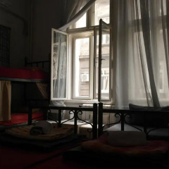 Time Hostel Кровать в общем номере с двухъярусной кроватью фото 5