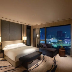 Отель Hilton Shenzhen Shekou Nanhai 5* Стандартный номер с различными типами кроватей фото 3
