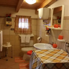Отель B&b La Terrazza MosÈ Агридженто ванная