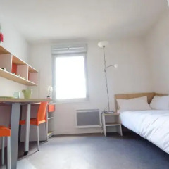 Отель Apparteo Lyon 7 Gerland Франция, Лион - отзывы, цены и фото номеров - забронировать отель Apparteo Lyon 7 Gerland онлайн комната для гостей фото 3