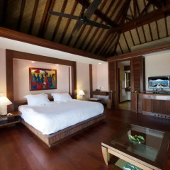 Отель Manava Beach Resort and Spa Moorea 4* Стандартный номер с различными типами кроватей фото 3