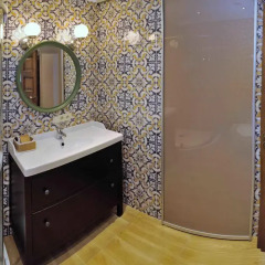 Отель Simonos apartamentai ванная