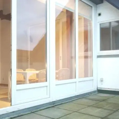 Отель Top City Terrassenapartment Берлин балкон