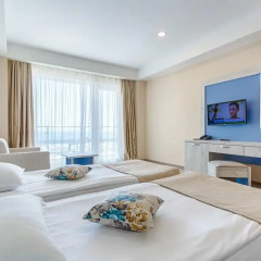 DIT Evrika Beach Club Hotel - All Inclusive 3* Стандартный номер с 2 отдельными кроватями фото 10